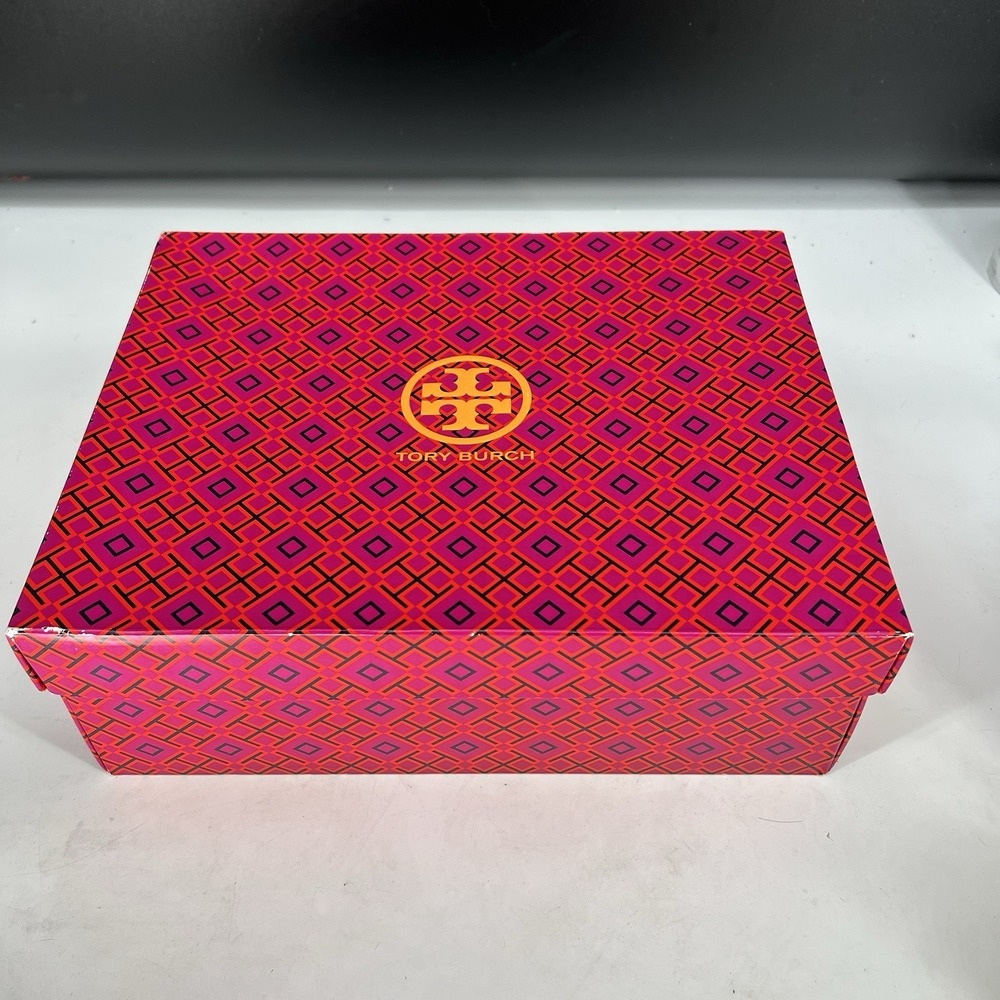 Tory Burch Good Luck Trainer‎ Sneakers Mule Style Ivory Size 8